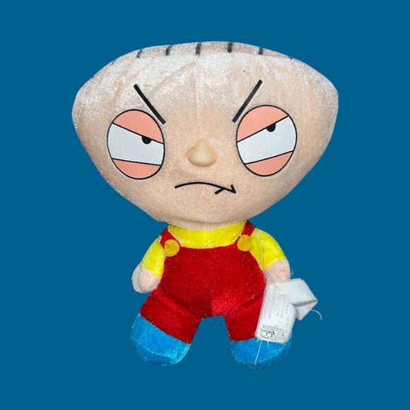 2007 Nanco The Family Guy Stewie Griffin 20th Century Fox Plush 5" - Picture 4 of 4